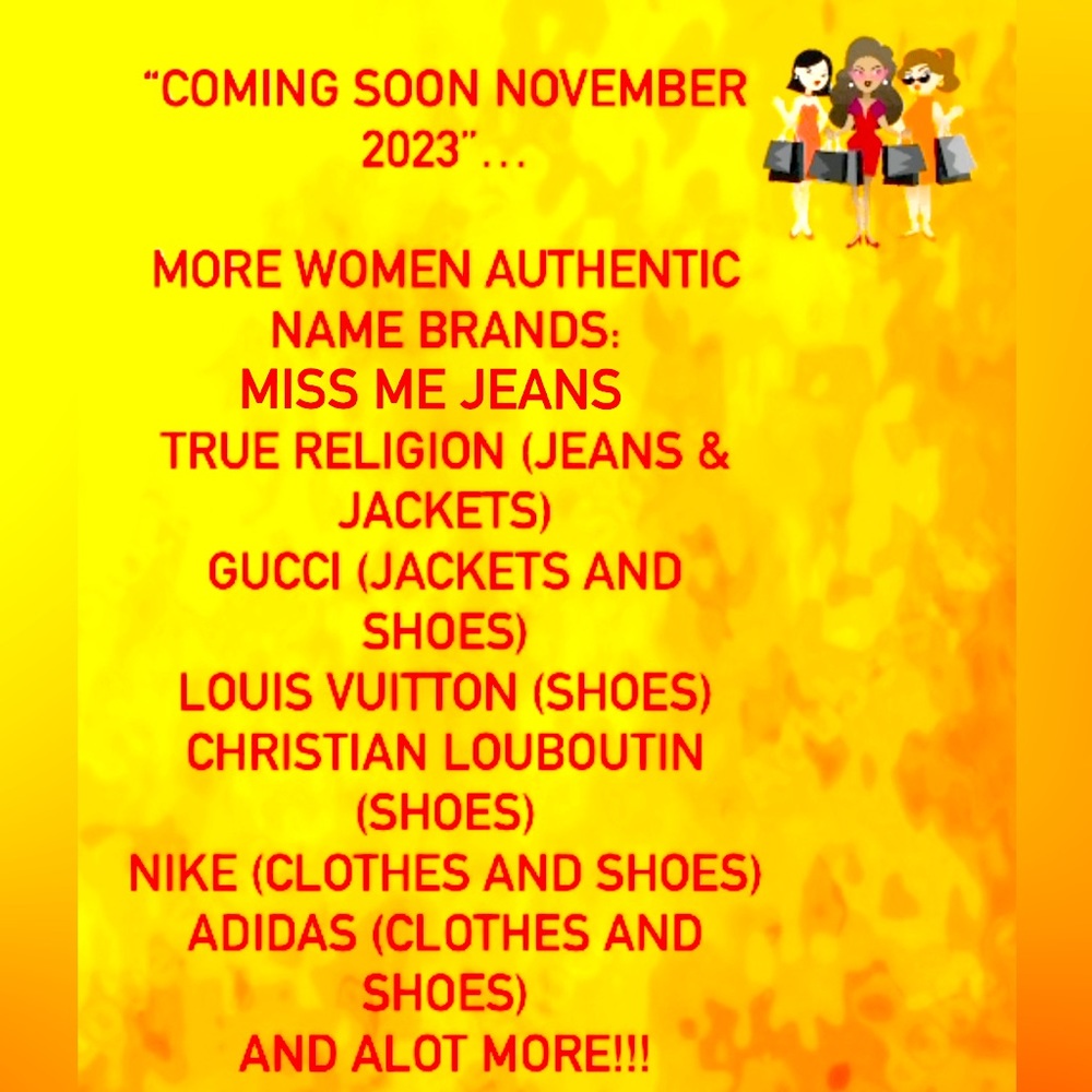 NAME BRANDS AT A GREAT PRICE!!! EXCELLENT CONDITION!!!♥️GET YOUR GIFTS 🎁EARLY!!